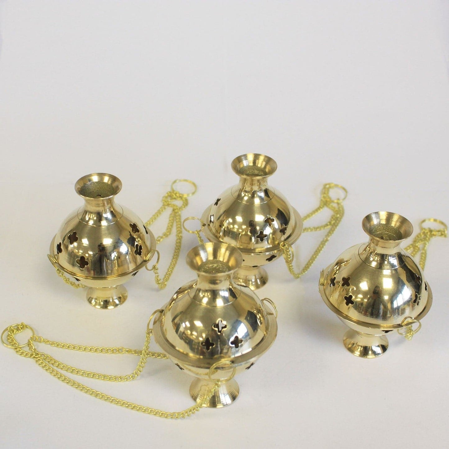 Hanging Brass Incense Burner - best price from Maltashopper.com BIB-10