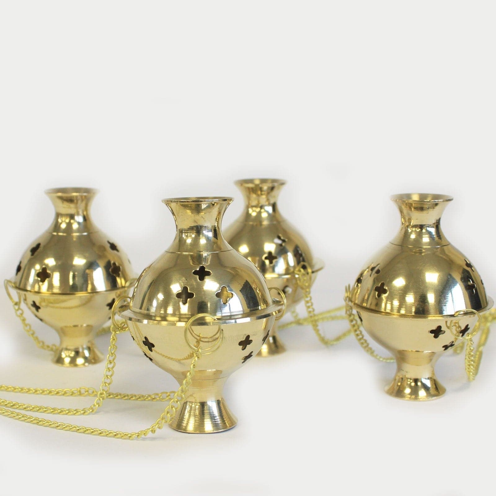 Hanging Brass Incense Burner - best price from Maltashopper.com BIB-10