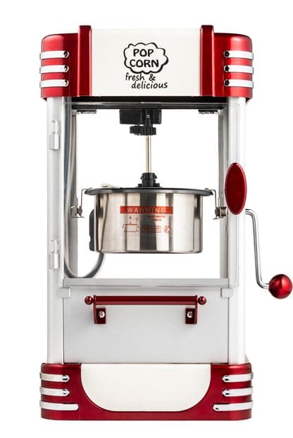 RETRO FUN Popcorn Maker XL red H 45 x W 28 x D 24 cm - best price from Maltashopper.com CS633780