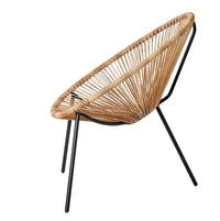 ACAPULCO Lounge chair, natural H 82 x W 75 x D 69 cm - best price from Maltashopper.com CS660436