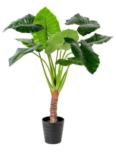 TARO Light green gigaro artificial plant H 130 x W 110 cm - best price from Maltashopper.com CS660933