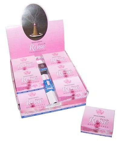 Bliss Fresh Rose Dhoop Cones