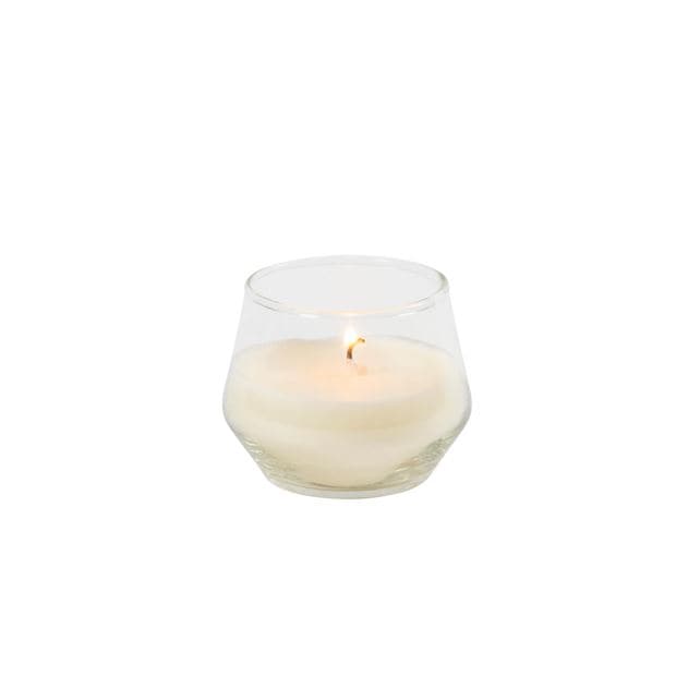 NATURAL CANDLE/GLASS 3COL