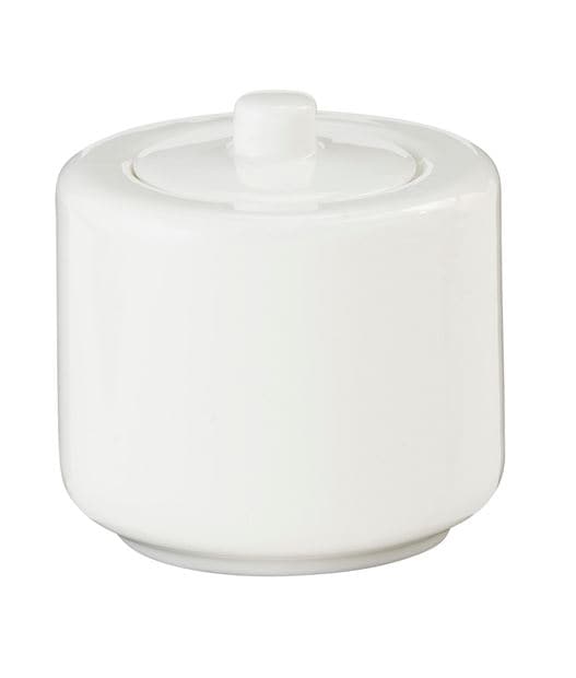MOON Sugar bowl with white lid H 9 cm - Ø 8 cm - best price from Maltashopper.com CS599564