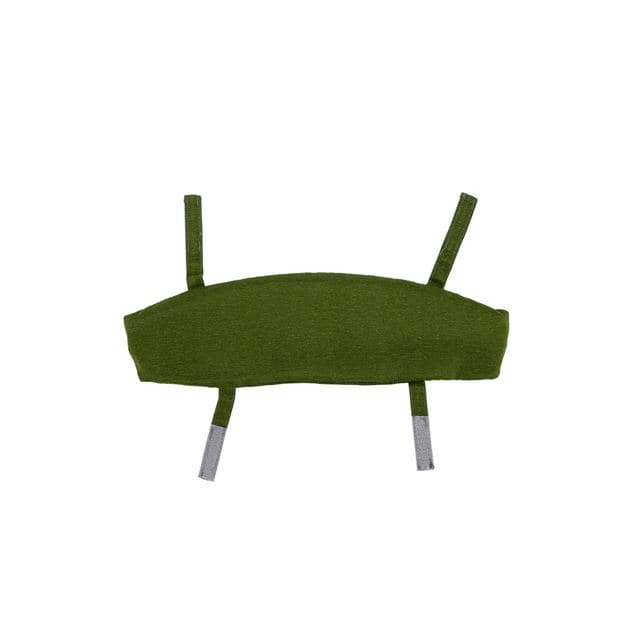 AUGUST Back cushion green H 11 x W 43 cm - best price from Maltashopper.com CS672833