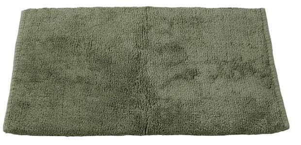 BIO SOFT Dark green bath mat W 50 x L 80 cm - best price from Maltashopper.com CS667632