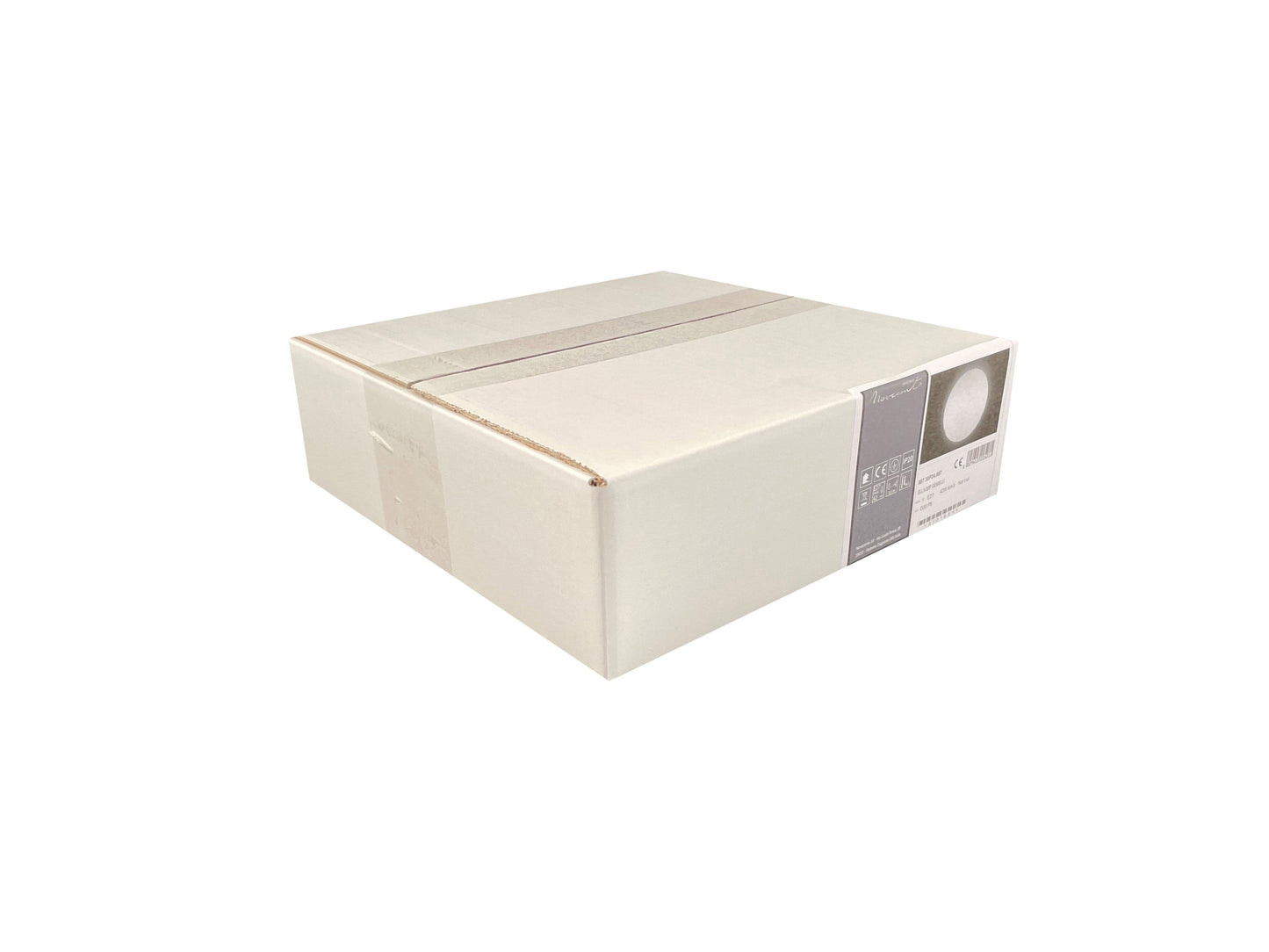 Bricocenter CEILING LAMP ELLA WHITE GLASS D30X8CM E27=42W