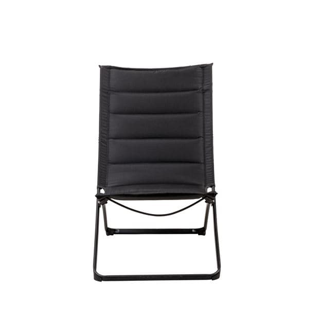 LIZA Black folding chair H 87 x W 57 x D 85 cm - best price from Maltashopper.com CS652428