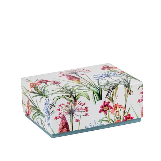 FLORES Multicolored box H 9 x W 25 x D 19 cm - best price from Maltashopper.com CS662424