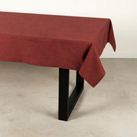 ORGANIC Red tablecloth W 140 x L 250 cm - best price from Maltashopper.com CS616693