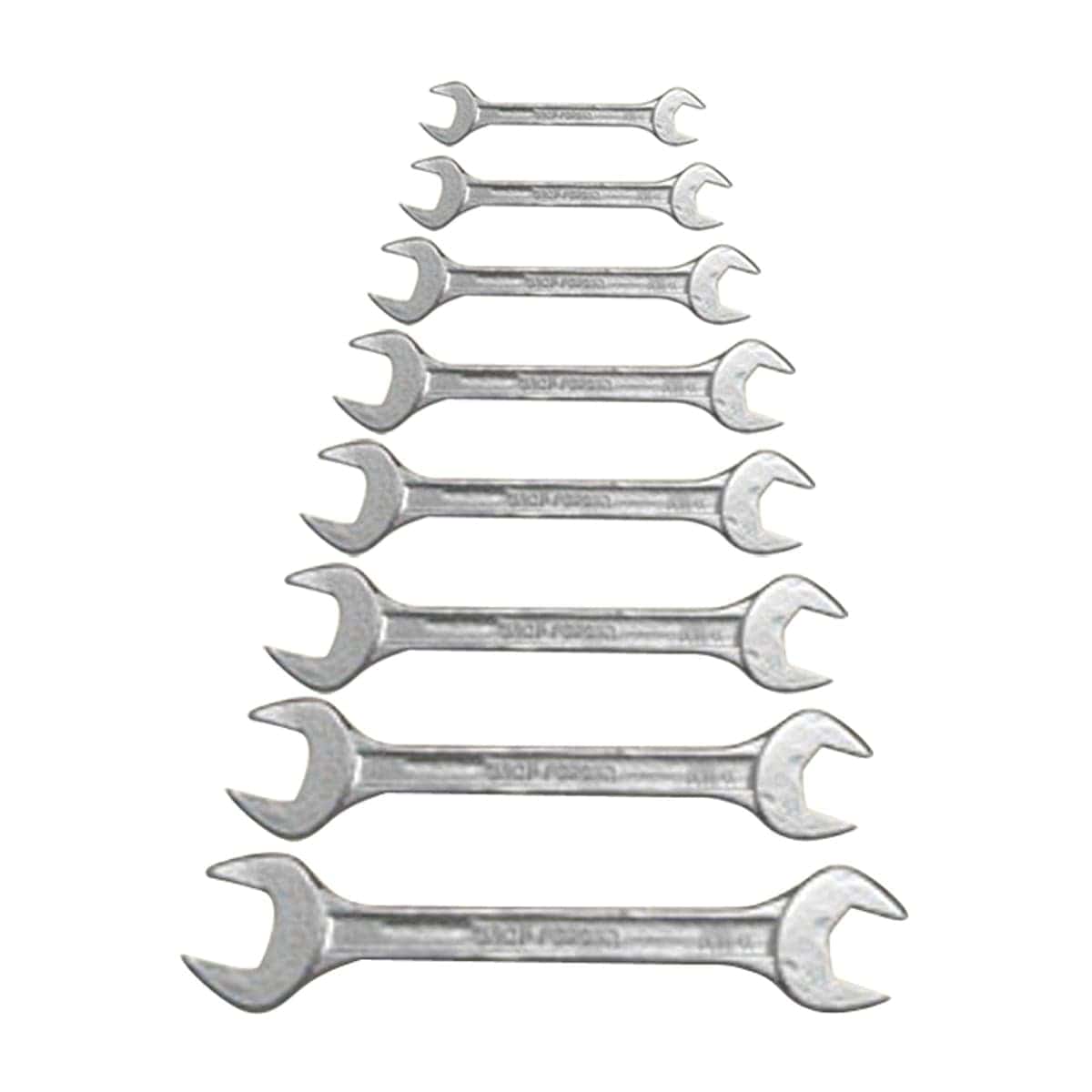 Bricocenter SET OF 8 ASSORTED FORGED STEEL SPANNERS