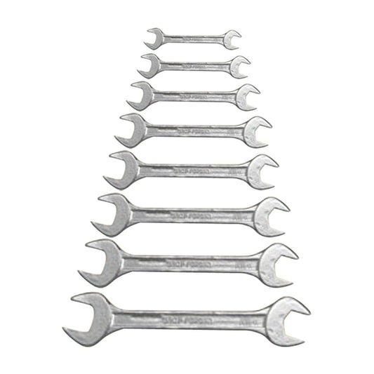 Bricocenter SET OF 8 ASSORTED FORGED STEEL SPANNERS