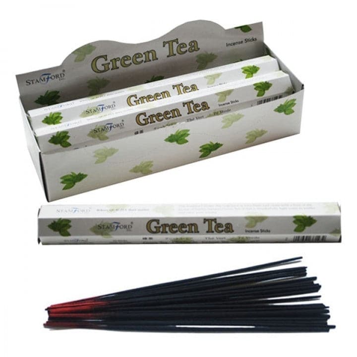 Green Tea Premium Incense - best price from Maltashopper.com STAMFP-17