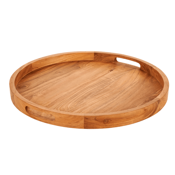 ACACIA STYLE TRAY Ø45CM