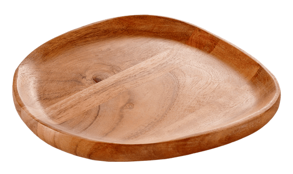 ACACIA STYLE Natural bowl, H 2 x W 19,5 x D 19,5 cm