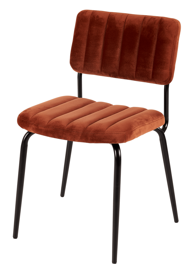 ROXY Brown chair H 82 x W 53 x D 50 cm - best price from Maltashopper.com CS675038