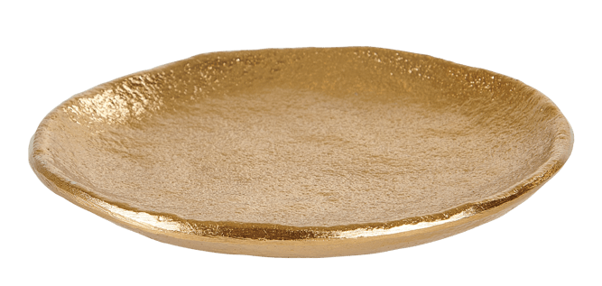 ERBA Golden candle dish - best price from Maltashopper.com CS684089