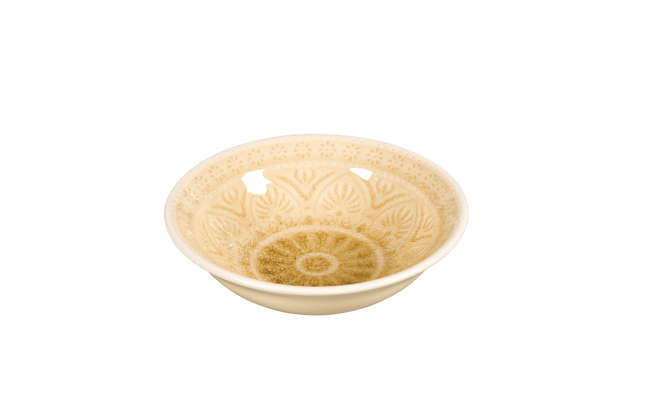 INDO Beige bowl H 4.3 cm - Ø 14.3 cm - best price from Maltashopper.com CS673981