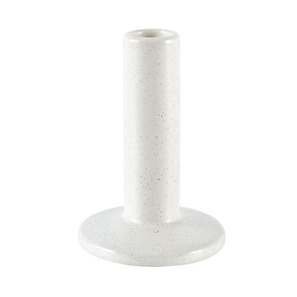 NORDI White candlestick, H 12 cm - Ø 2,2 cm