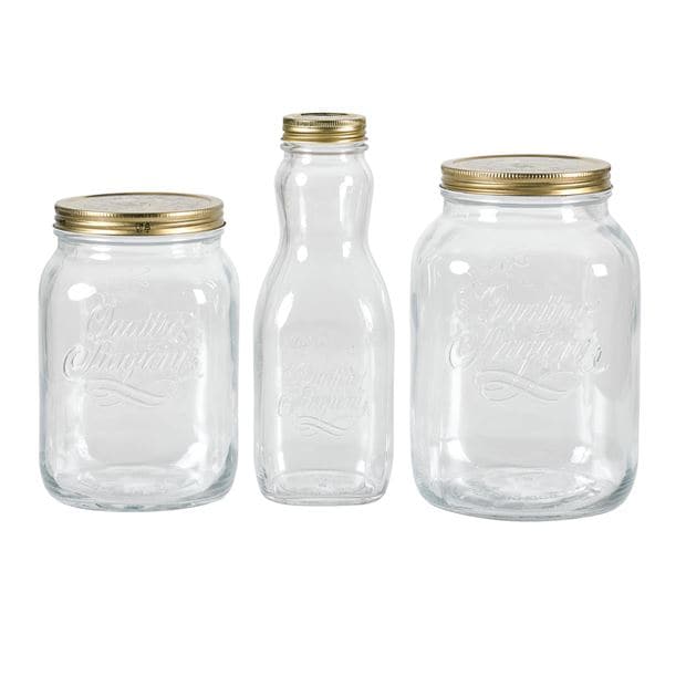 Casa SEASONS Transparent jar H 21.8 cm - Ø 16 cm