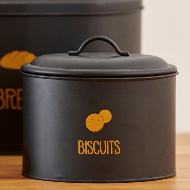 VIRA Food storage for biscuits black H 13 x W 20 x D 13 cm - best price from Maltashopper.com CS591304