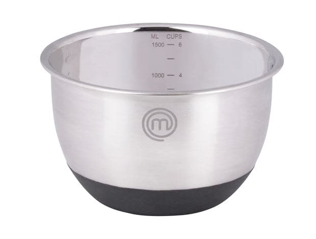 MASTERCHEF Silver bowl H 10,5 cm - Ø 18 cm - best price from Maltashopper.com CS672007