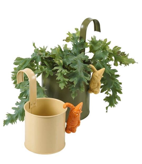 BALCONY HANGING POT Ø11CM 5COL - best price from Maltashopper.com CS669760