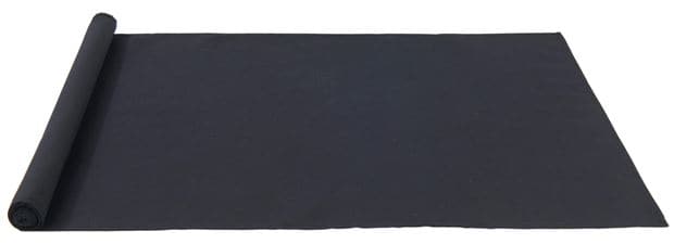 UNILINE Table runner black W 45 x L 138 cm - best price from Maltashopper.com CS615762