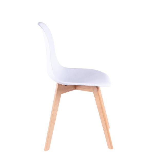 NEW MATS White chair H 85.5 x W 46 x D 48 cm - best price from Maltashopper.com CS659701