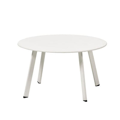 NURIO Matt white lounge table H 40 cm - Ø 70 cm - best price from Maltashopper.com CS668283