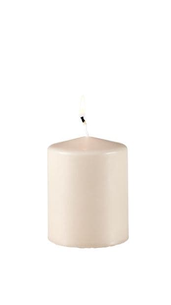 PURE Light brown cylindrical candle H 9 cm - Ø 7 cm - best price from Maltashopper.com CS664125
