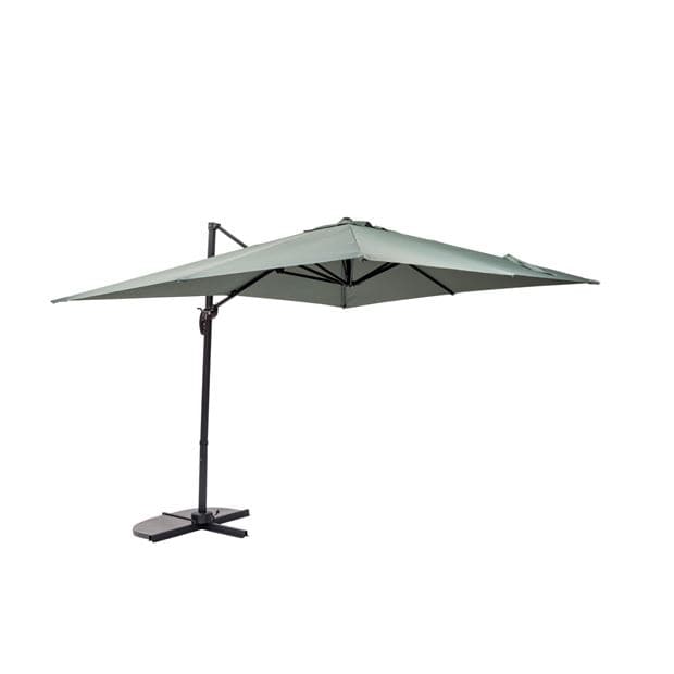 RIVA Umbrella suspended without base for green umbrella H 250 x W 240 x L 300 cm