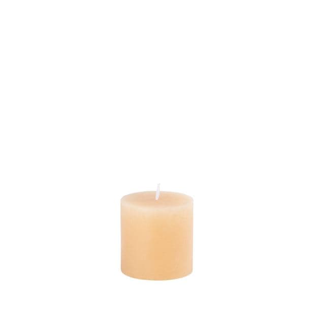 PURE RUSTIC Beige candle H 7 cm - Ø 7 cm - best price from Maltashopper.com CS659092