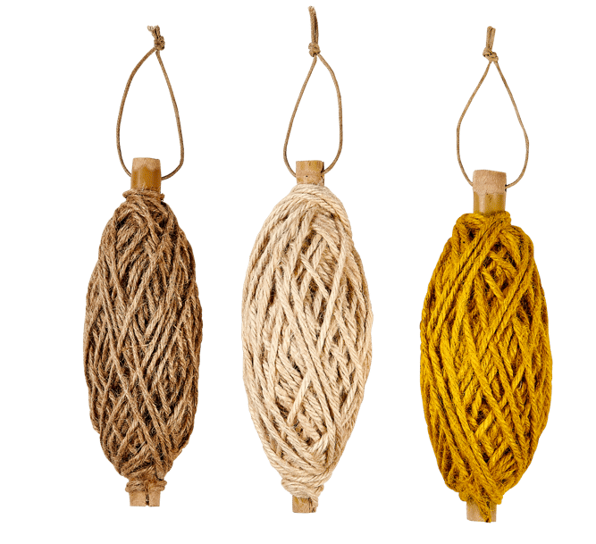 FLAX Rope 3 colours yellow