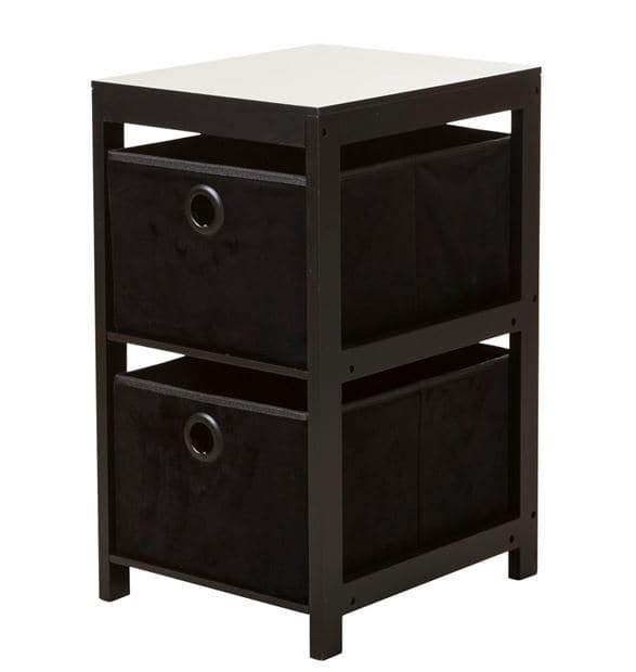 Casa BASIC Black shelf H 52 x W 28.5 x D 34 cm