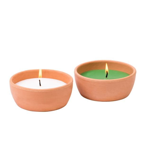 CITRONELLA TERRACOTTA DISH 2CO - best price from Maltashopper.com CS632415