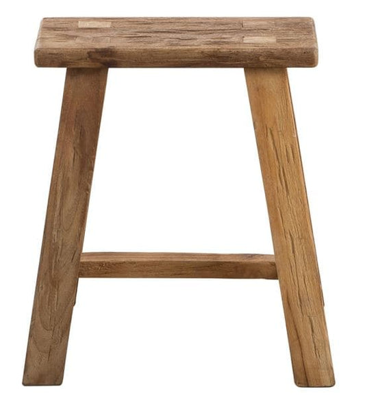 BRYCE Natural stool H 42 x W 34 x D 14 cm - best price from Maltashopper.com CS620823