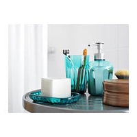 SVARTSJÖN Soap Dispenser - turquoise , - best price from Maltashopper.com 00455646