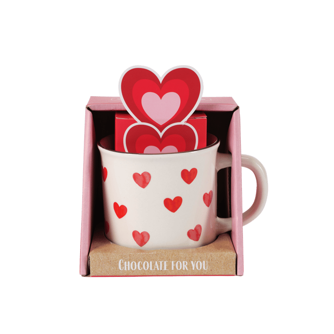 Casa LOVELY Gift set white, red