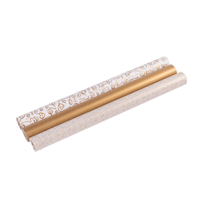 GOLDY Tissue paper 3 golden designs