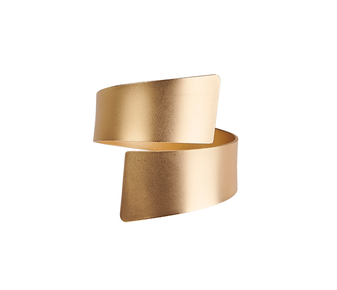 LUXURY Golden ring holder H 4 cm - Ø 4.5 cm - best price from Maltashopper.com CS674471