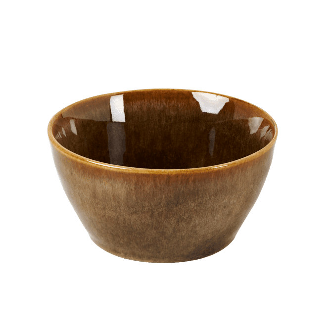 COZY Brown bowl H 6,1 cm - Ø 12 cm - best price from Maltashopper.com CS674226