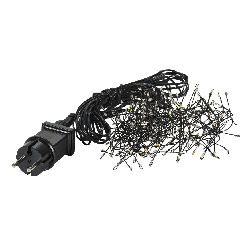 RAINDROP Bright wire 260 black led lightsL 132 cm - best price from Maltashopper.com CS665280