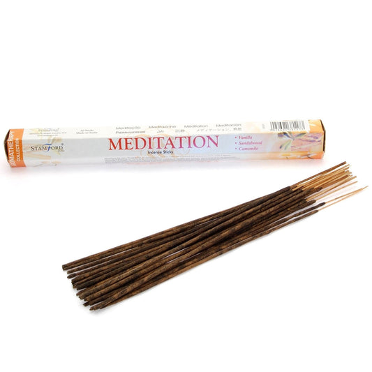 Meditation Premium Incense Sticks - best price from Maltashopper.com STAMFP-35