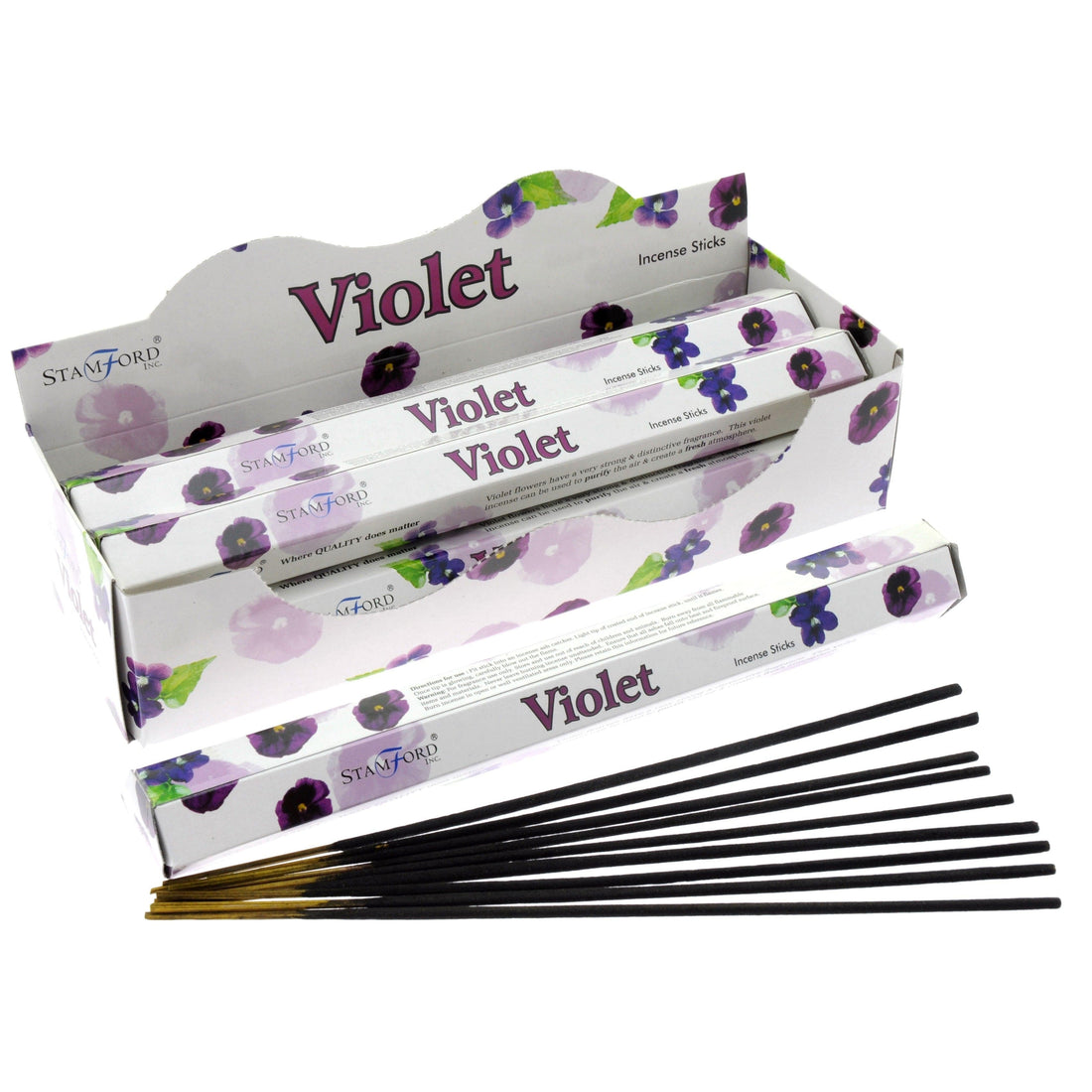 Violet Premium Incense Sticks - best price from Maltashopper.com STAMFP-37