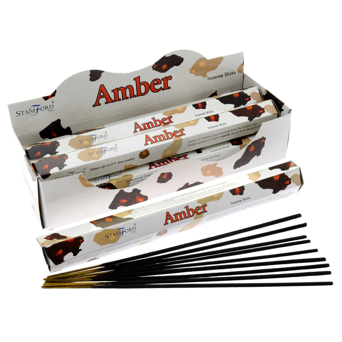 Amber Premium Incense Sticks - best price from Maltashopper.com STAMFP-39