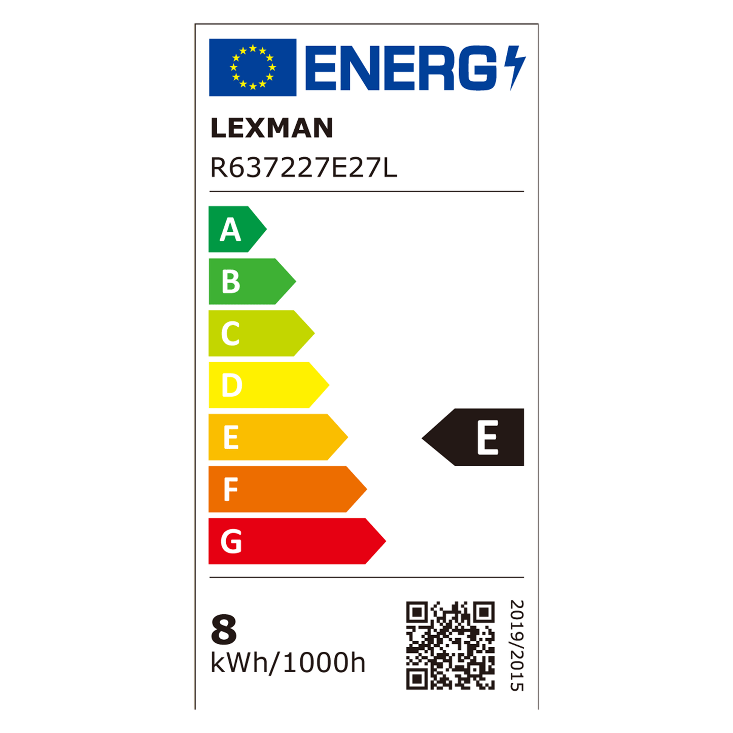 Bricocenter LED BULB E27 =60W R63 WARM LIGHT