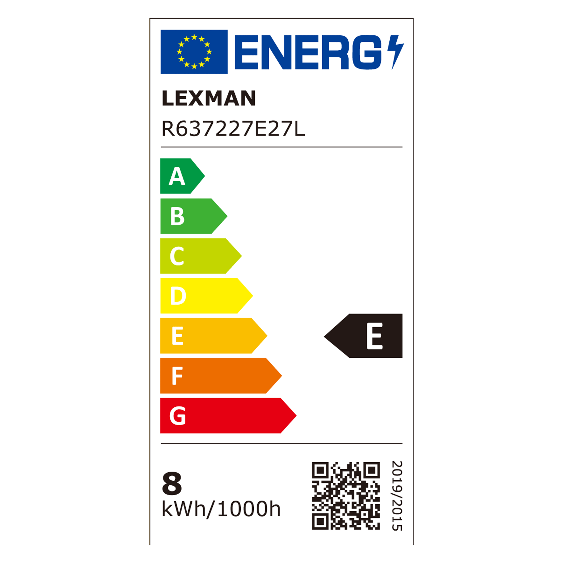 Bricocenter LED BULB E27 =60W R63 WARM LIGHT