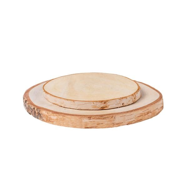 BIRCH Natural plate D 2 cm - Ø 16 cm - best price from Maltashopper.com CS655655