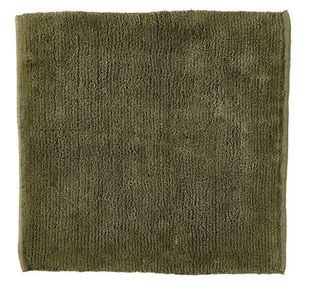 BIO SOFT Dark green bath mat W 60 x L 60 cm - best price from Maltashopper.com CS667590